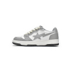 LJR A Bathing Ape Court Sta Light Grey Cream,1G70-191-033