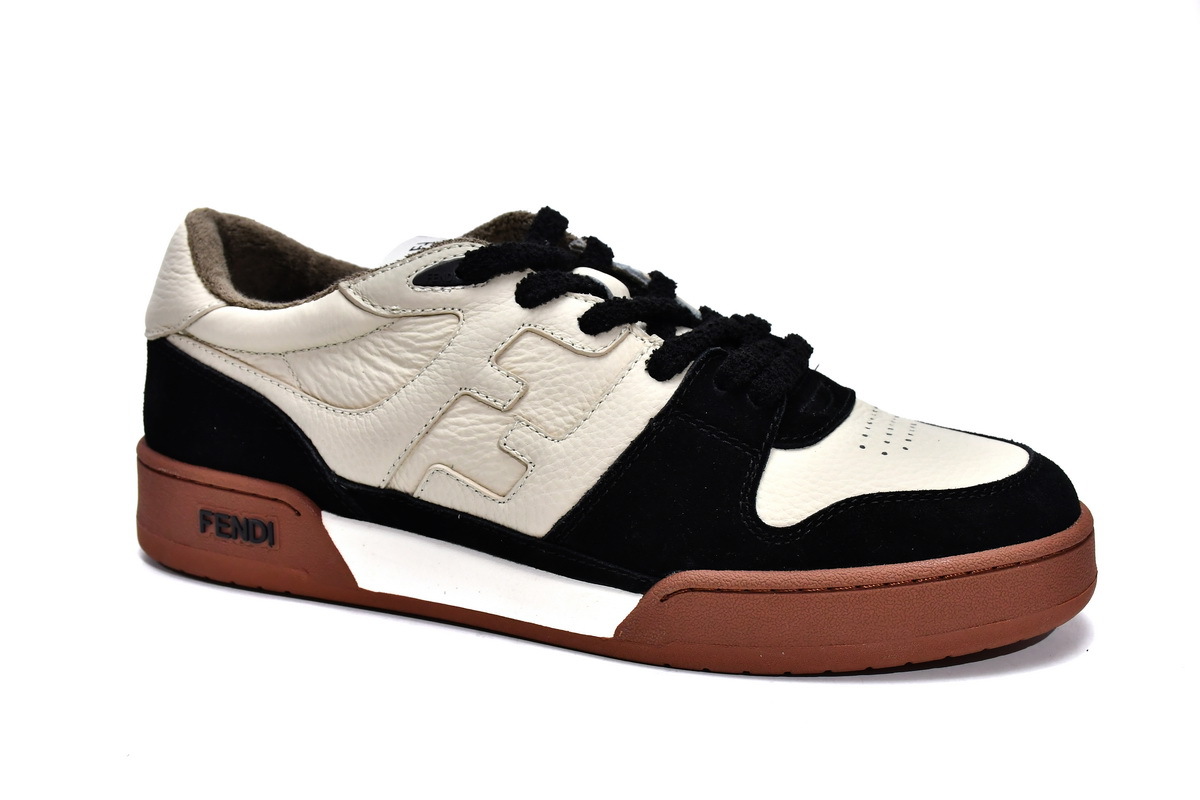 LJR AHH2 F1FHS FENDI Match Black White