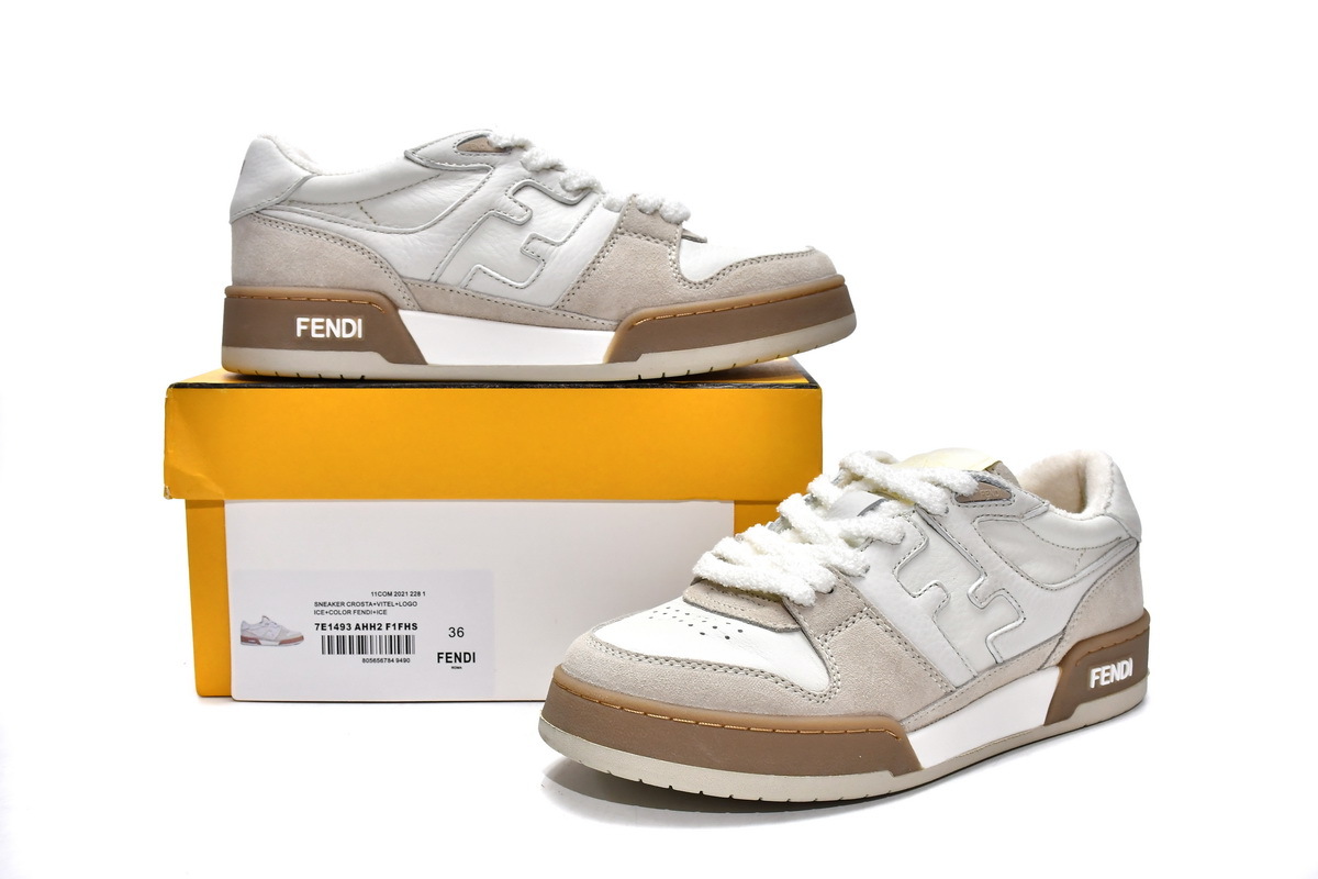 LJR AHH2 F1FHS FENDI Match White