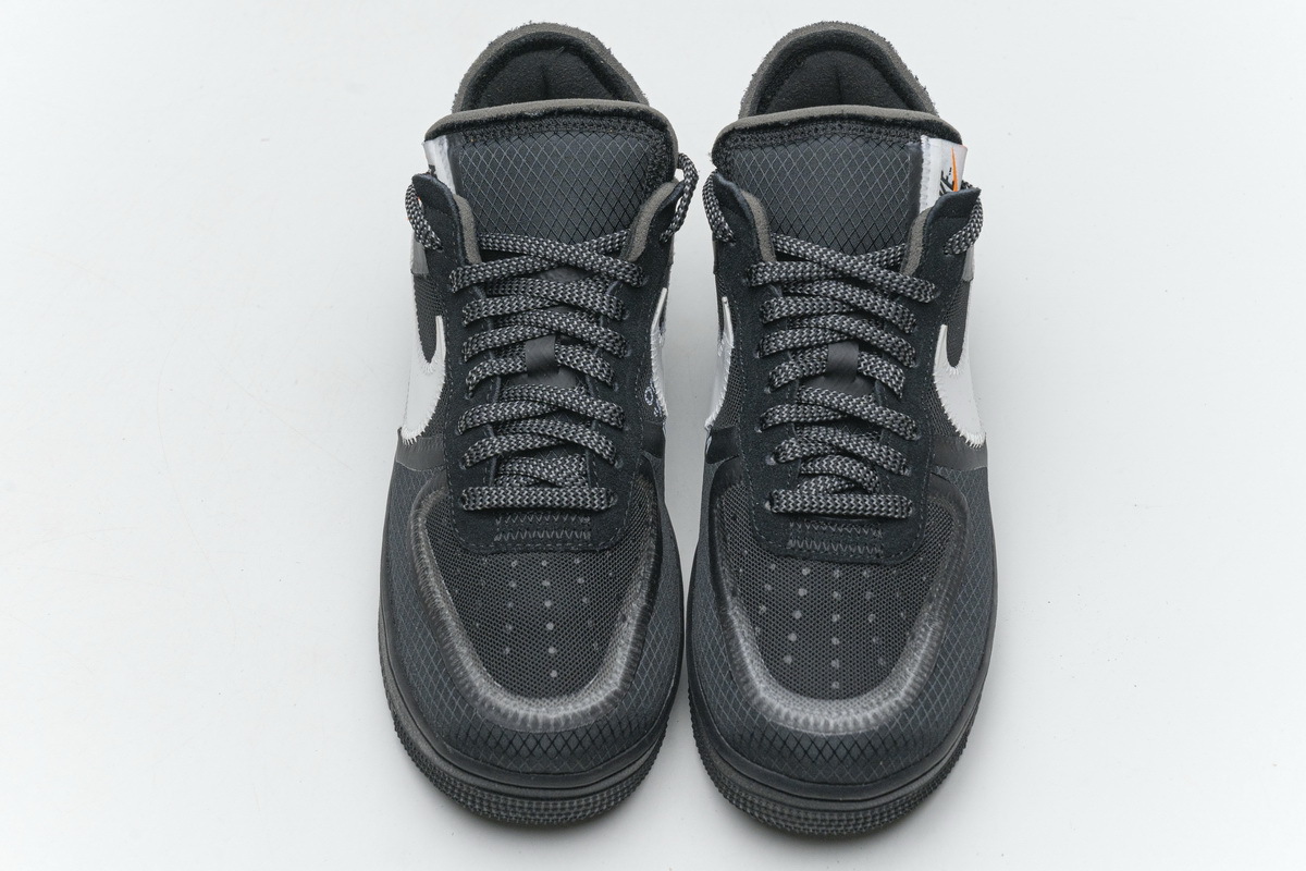 LJR Air Force 1 Low Off-White Black White，AO4606-001 