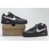 LJR Air Force 1 Low Off-White Black White，AO4606-001 