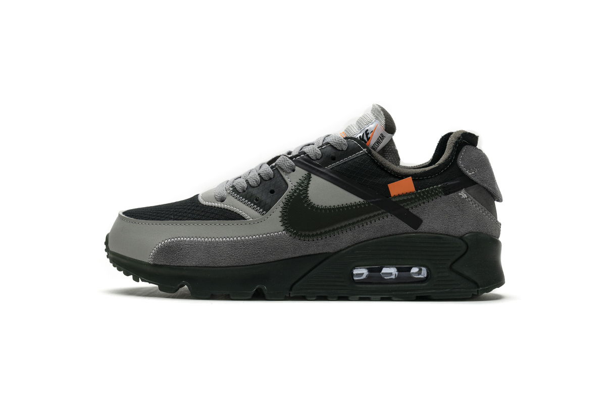 LJR Air Max 90 Grey OFF-White