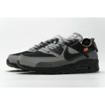LJR Air Max 90 Grey OFF-White