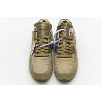 LJR Air Max 90 OFF-WHITE Desert Ore，AA7293-200   02