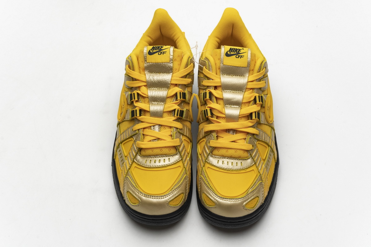 LJR Air Rubber Dunk Off-White University Gold,CU6015-700