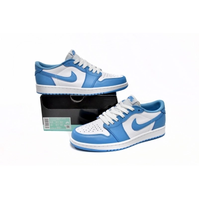 LJR Dunk Air Jordan 1 Low UNC,CJ7891-401 02