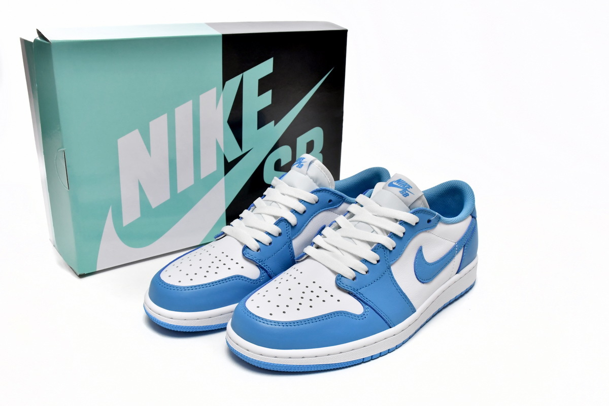 LJR Dunk Air Jordan 1 Low UNC,CJ7891-401