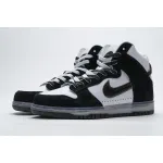 LJR Dunk High Slam Jam White Black，DA1639-100 