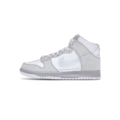 LJR Dunk High Slam Jam White Pure Platinum，DA1639-100  01