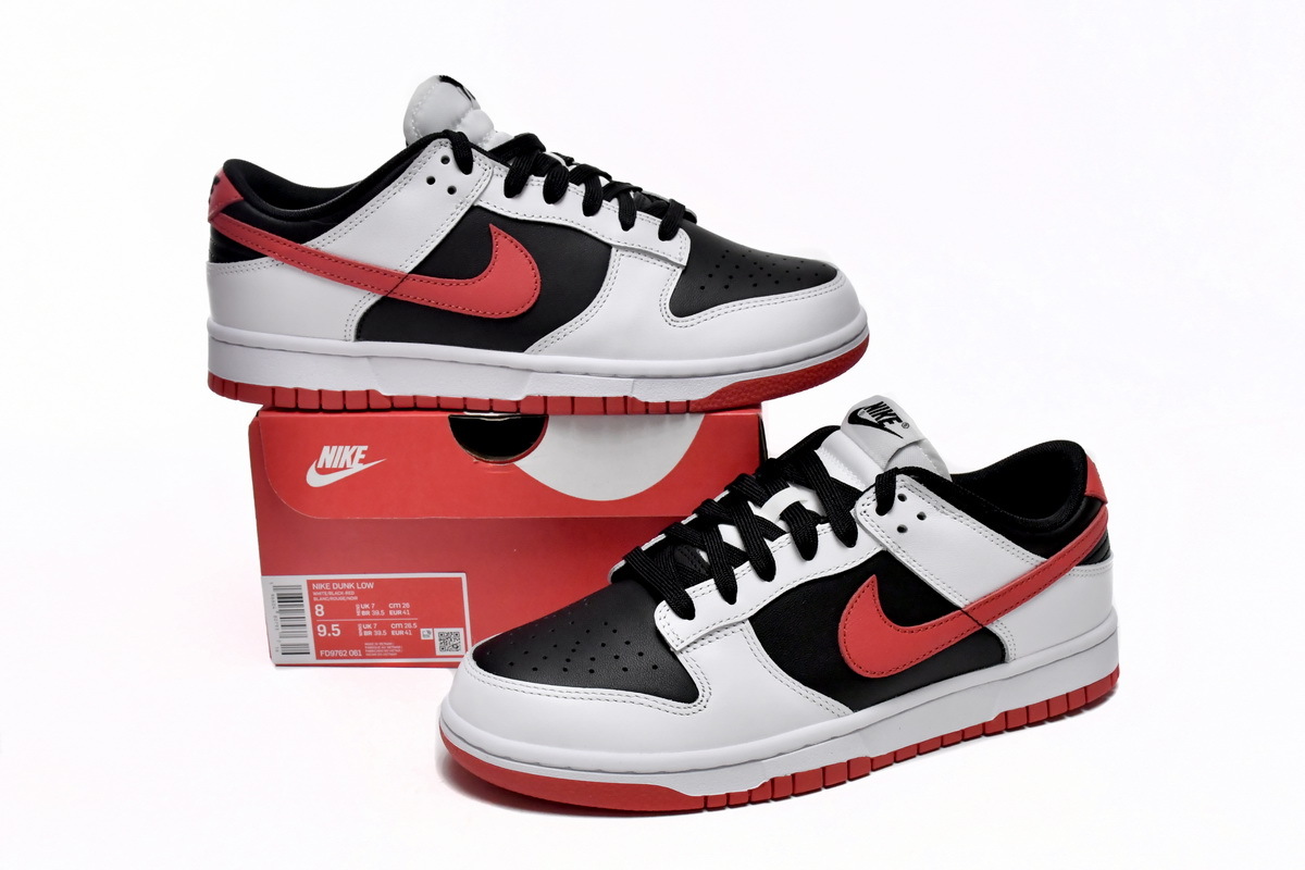 LJR Dunk Low Black and Red,FD9762-061