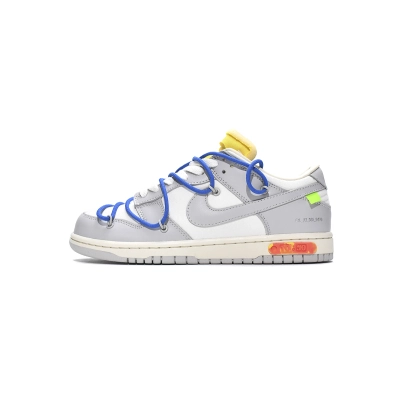 LJR Dunk Low Off-White Lot 10, DM1602-112 01