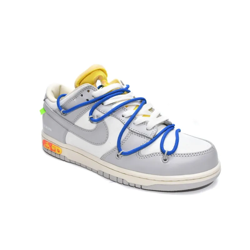 LJR Dunk Low Off-White Lot 10, DM1602-112