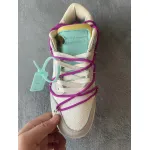 LJR Dunk Low Off-White Lot 21, DM1602-100