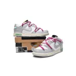 LJR Dunk Low Off-White Lot 30，DM1602-122