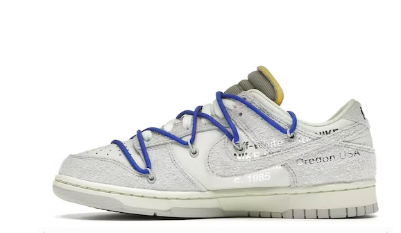 LJR Dunk Low Off-White Lot 32 DJ0950-104