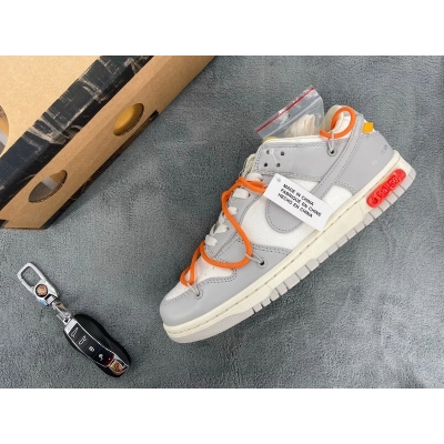 LJR Dunk Low Off-White Lot 44，DM1602-104 02
