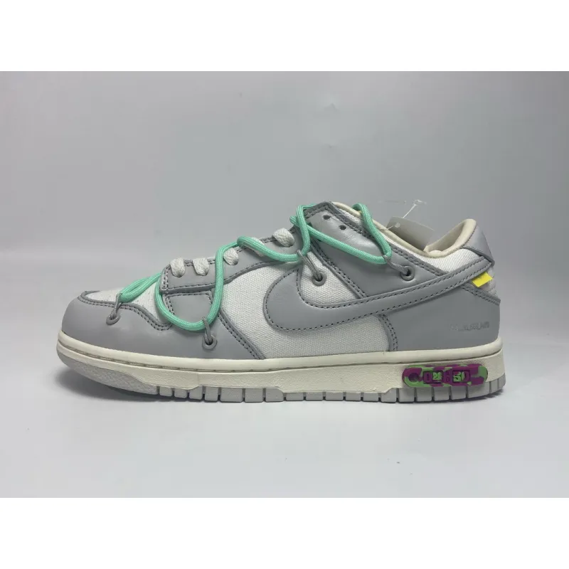 LJR Dunk Low Off-White Lot 4, DM1602-114