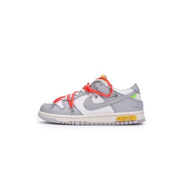 LJR Dunk Low Off-White Lot 6，DM1602-110