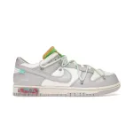 LJR Dunk Low Off-White Lot 7，DM1602-108