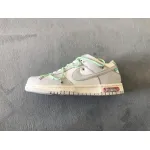 LJR Dunk Low Off-White Lot 7，DM1602-108