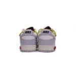 LJR Dunk Low Off-White Lot 8, DM1602-106