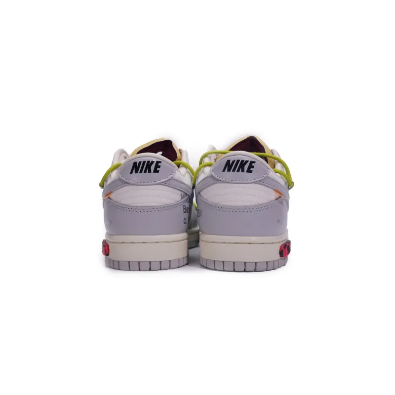 LJR Dunk Low Off-White Lot 8, DM1602-106