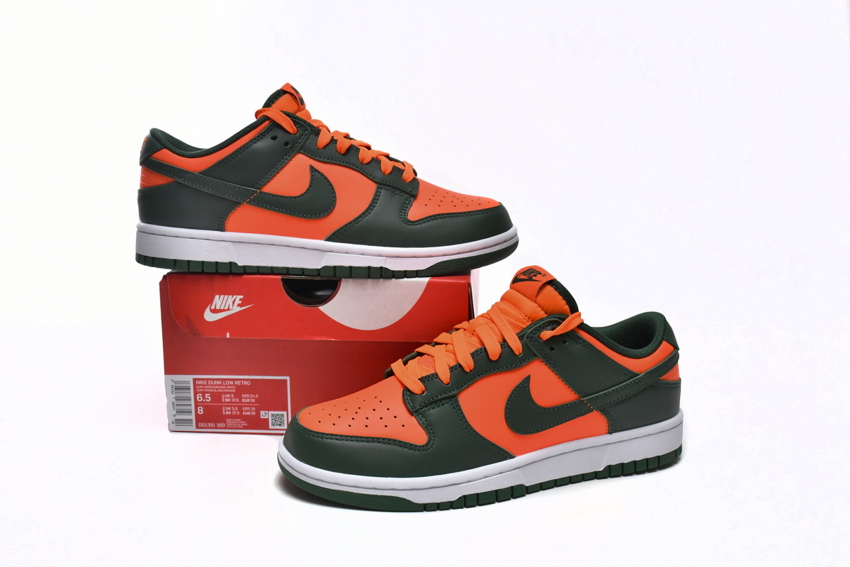 LJR Dunk Low OranGreen,DO1391-300