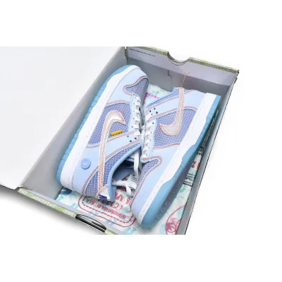 LJR Dunk Low Union Passport Pack Argon，DJ9649-400 02