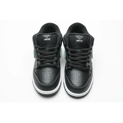 LJR Dunk SB Low Diamond Supply Co Black Diamond, BV1310-001 02