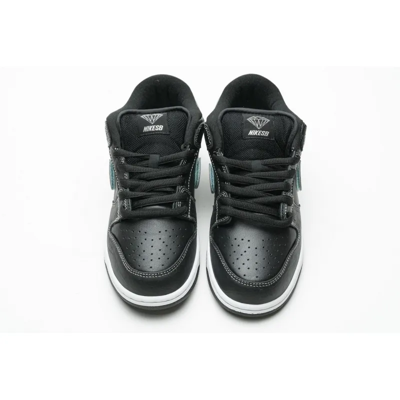 LJR Dunk SB Low Diamond Supply Co Black Diamond, BV1310-001