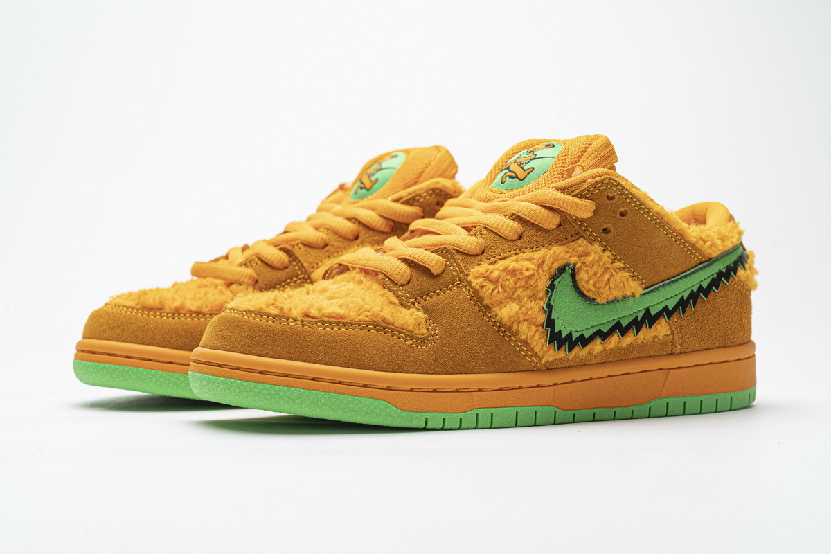 LJR Dunk SB Low Grateful Dead Bears Orange, CJ5378-800