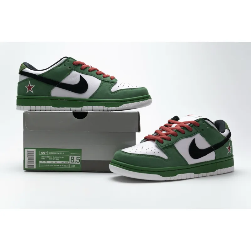 LJR Dunk SB Low Heineken, 304292-302