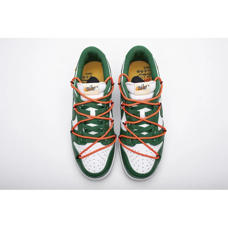 LJR Dunk SB Low Off-White Pine Green, CT0856-100