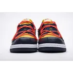 LJR Dunk SB Low Off-White University Gold Midnight Navy, CT0856-700