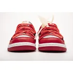 LJR Dunk SB Low Off-White University Red, CT0856-600