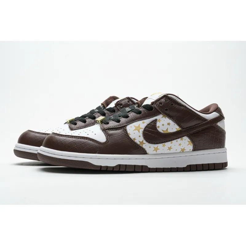 LJR Dunk SB Low Stars Barkroot Brown (2021), DH3228-103