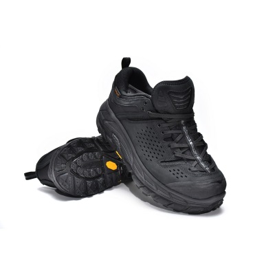 LJR HOKA ONE ONE Tor Ultra Low Black，1105689-BLK