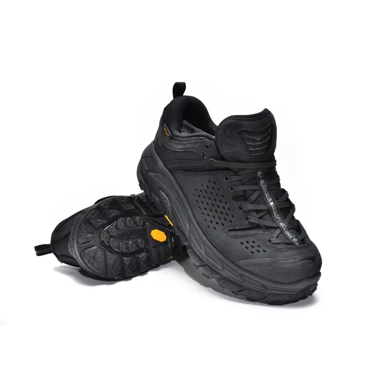 LJR HOKA ONE ONE Tor Ultra Low Black，1105689-BLK