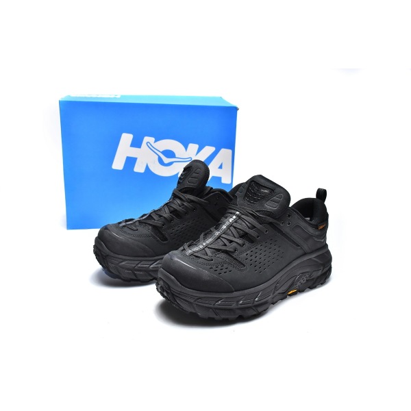 LJR HOKA ONE ONE Tor Ultra Low Black，1105689-BLK