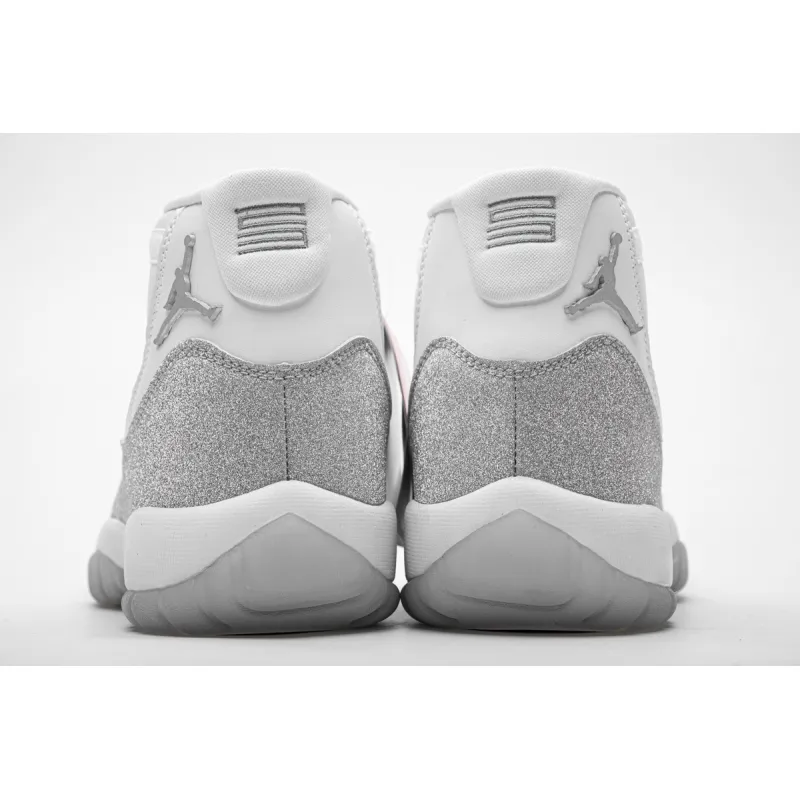 LJR Jordan 11 Retro White Metallic Silver (W), AR0715-100