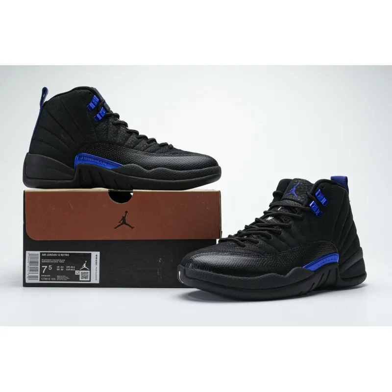 LJR Jordan 12 Retro Black Dark Concord, CT8013-005 
