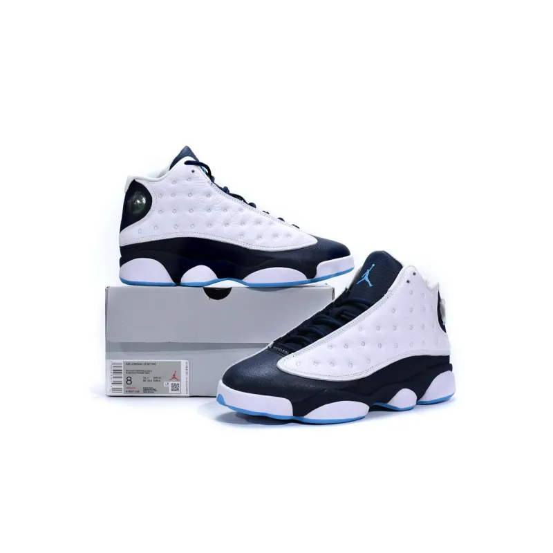LJR Jordan 13 Retro Obsidian Powder Blue White,414571-144