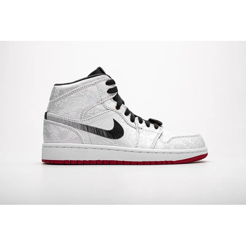 LJR Jordan 1 Mid SE Fearless Edison Chen CLOT，CU2804-100  