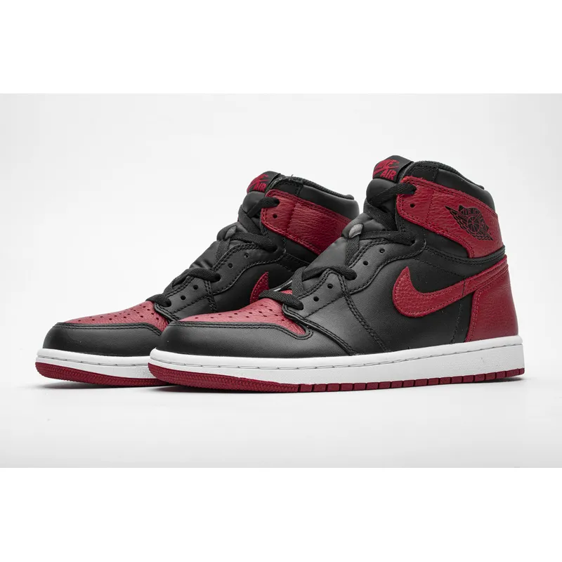 LJR Jordan 1 Retro High Bred Banned (2016)，555088-001 