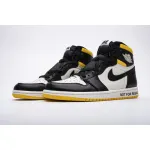 LJR Jordan 1 Retro High Not for Resale Varsity Maize，861428-107