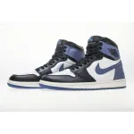 LJR Jordan 1 Retro High Blue Moon，555088-115  