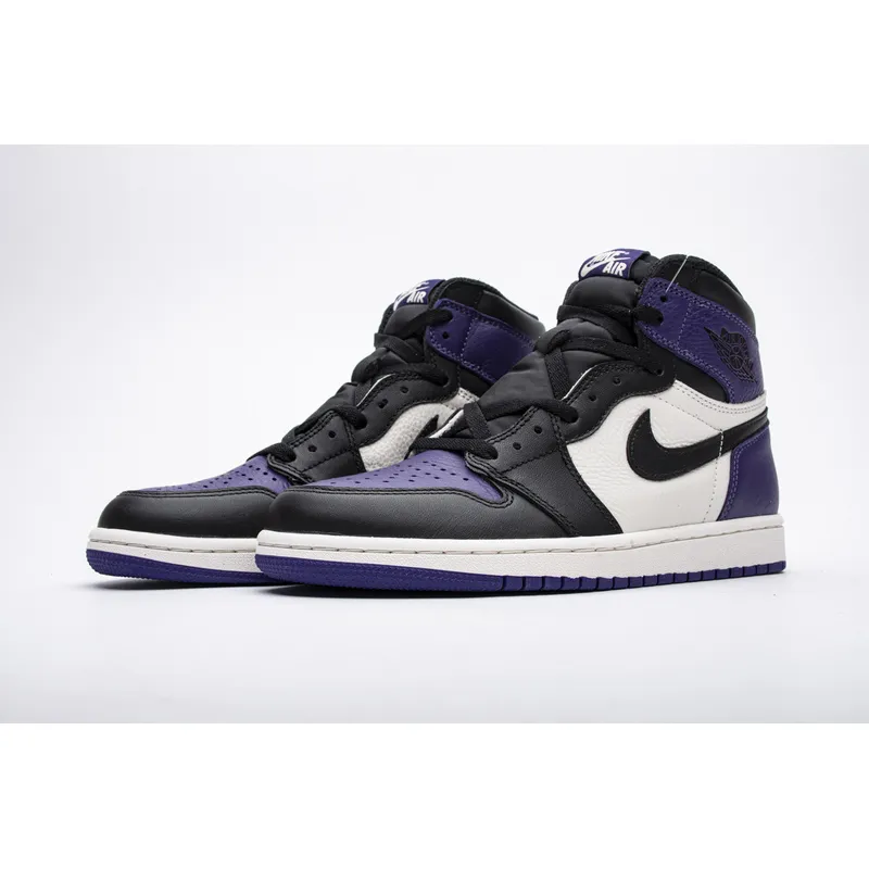 LJR Jordan 1 Retro High Court Purple，555088-501 