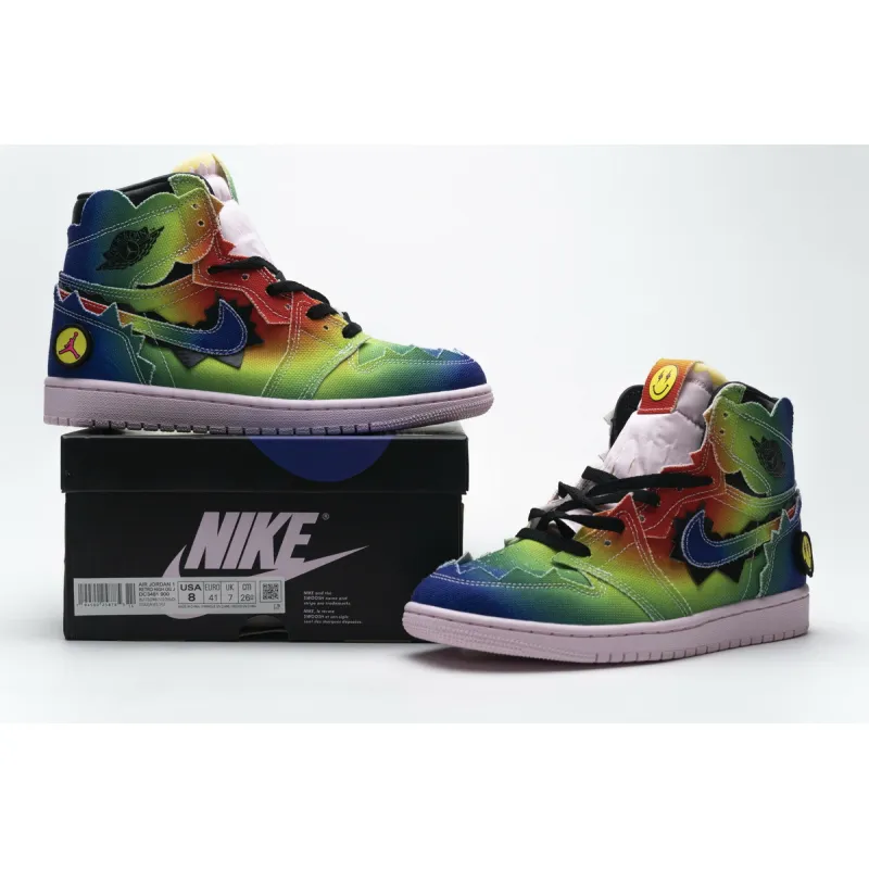 LJR Jordan 1 Retro High J Balvin，DC3481-900 