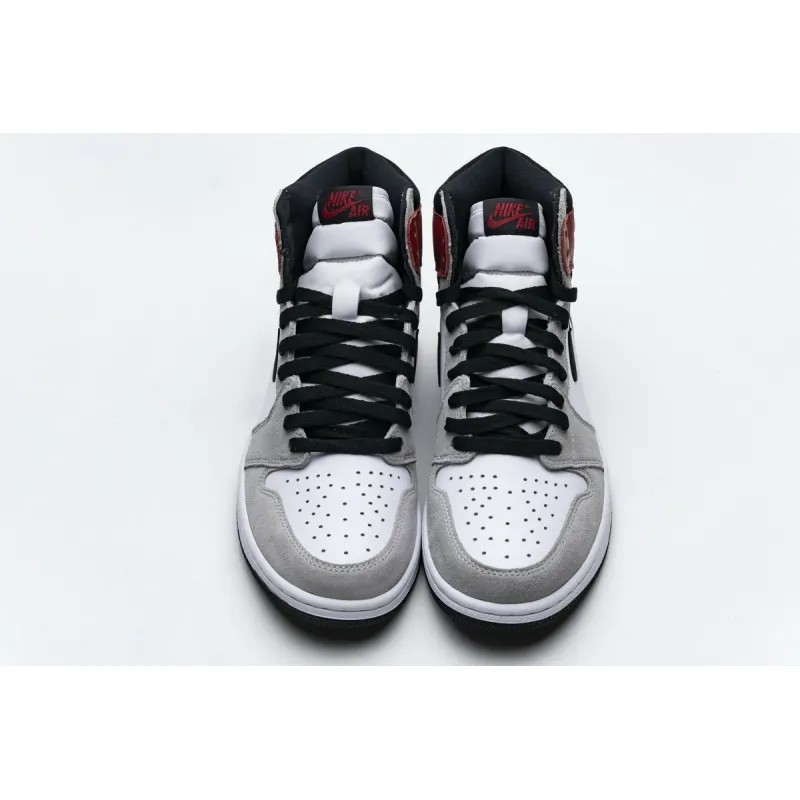LJR Jordan 1 Retro High Light Smoke Grey，555088-126