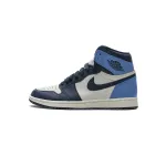 LJR Jordan 1 Retro High Obsidian UNC,555088-140